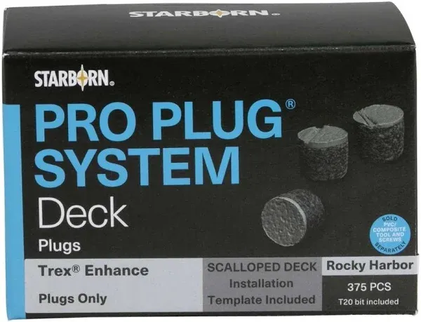 Starborn Industries Pro Plugs for Trex Decking