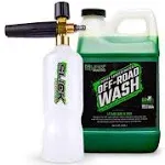 Slick Products Off-Road Wash (64 oz.) + Pressure Washer Foam Cannon Bundle - Super Concentrated Bike, ATV, UTV, Truck Wash Foam Shampoo for Heavy