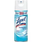 Lysol Disinfectant Spray, Crisp Linen Scent, 12.5 oz, 12/Carton