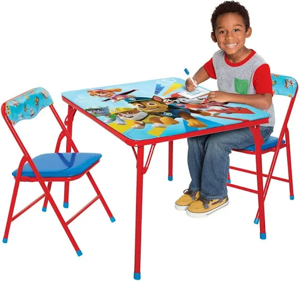 Paw Patrol Activity Table Set with 2 Kids' Chairs