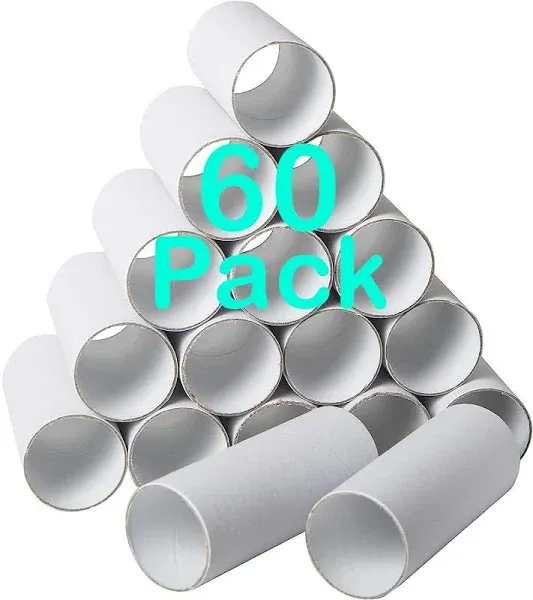 Bargain Paradise 30 Pack Craft Rolls Round Cardboard Tubes Cardboard Tubes for Crafts