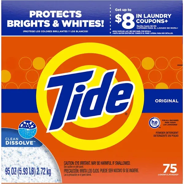 Tide Laundry Detergent Powder