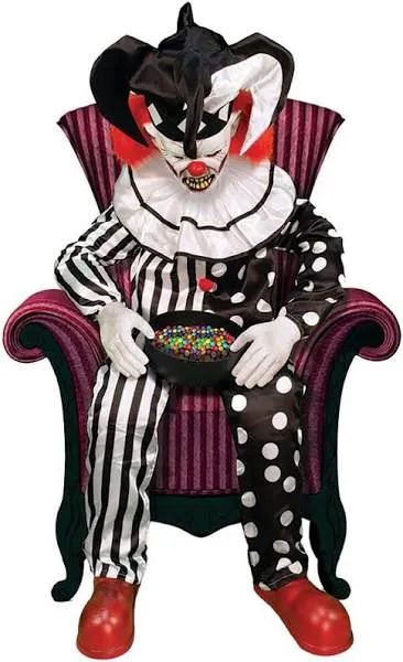 Haunted Hill Farm Hartley the Sitting Scare Clown