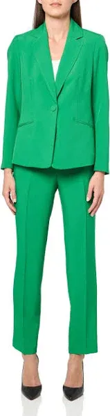 Le Suit Women's Jacket/Pant Suit