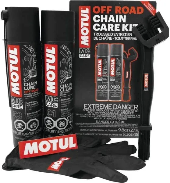 MOTUL MOTORCYCLE CHAIN CARE PACK