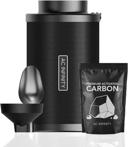 AC Infinity Refillable Carbon Filter Kit 6"