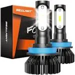 SEALIGHT H11 H8 LED Bulbs 6000K White Super Bright Fog Light DRL High Power  | eBay