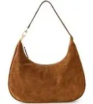 Staud Sylvie Suede Shoulder Bag