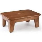 Wood Step   USA Grown Oak Step Stool for Bed Wooden Step Stool for Adults Qa