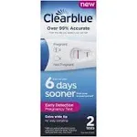 Clearblue Early Detection Pregnancy Test - 2 ct