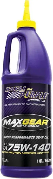 Royal Purple Max Gear 75w140 Gear Oil