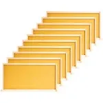 Deep or Brood Bee Hive Frames and Wax Foundations 10 Pack Honey With100% Beeswax