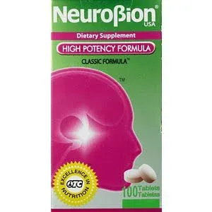 Neurobion High Potency Formula 100 Tablets