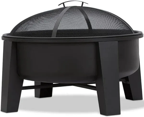 Real Flame Forsyth Wood Burning Fire Pit