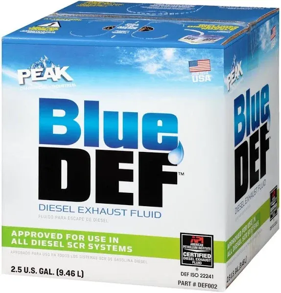 BlueDEF 2.5 Diesel Exhaust Fluid