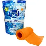 IceeNow - Ice Bandage Wrap Tape, Self Sticking Bandage Wrap, Instant Cold Compress Compression Tape Wrap, Athletic Muscle Tape, Athlete Tape for Pain and Swelling, No Refrigeration Needed, Orange