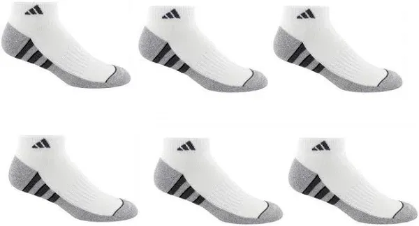 adidas Mens Climalite Low Cut Sock 6-pair