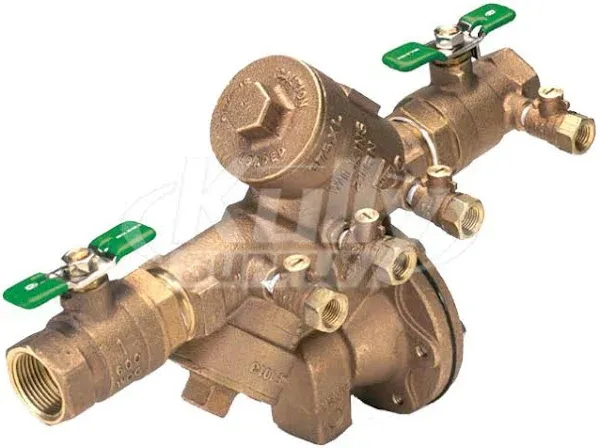 Zurn Wilkins 2" 975Xl2 Reduced Pressure Zone Backflow Preventer