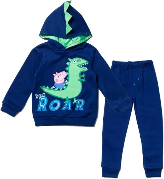 Peppa Pig George Pullover Hoodie & Jogger Pants Toddler to Big Kid