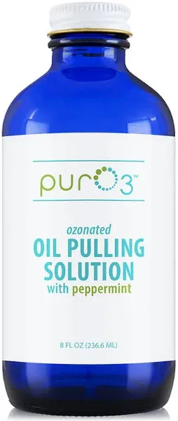 PurO3 Oil Pulling Solution with Peppermint