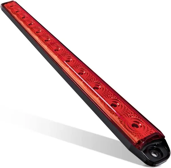 16" Red LED Trailer Light Bar