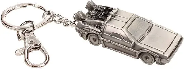 Back to the Future Delorean 3D Metal Keychain