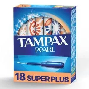 Tampax Pearl Light Absorbency Unscented Tampons (36 ct)