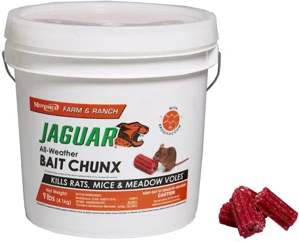 Chunx Rodent Bait, 20-Gram. Pieces, 9-Lbs.