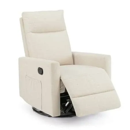  Swivel Rocking, Glider Rocker Recliner, Nursery Chair with Extra Large 