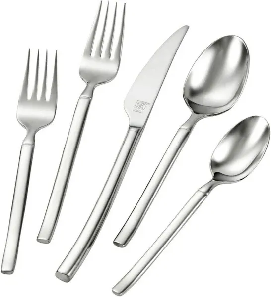 Zwilling J.A. Henckels Bellamar 20-Piece 18/10 Stainless Steel Flatware Set