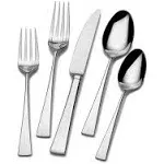 Mikasa Lucia 18/10 Stainless Steel 20-Piece Flatware Set