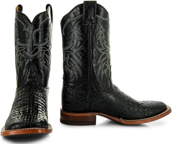 Soto Boots Men's Caiman Belly Cowboy Boots