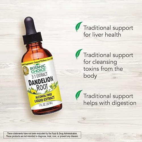 Botanic Choice Dandelion Root Liquid Extract