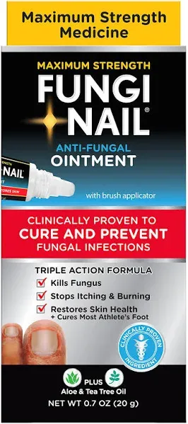 Clinically Proven Anti-Fungal Ointment with Mess-Free Applicator - 0.7 Fl Oz