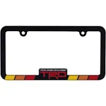 Chroma 042616 Racing Development TRD Black Metal License Plate Frame Compatable with Toyota