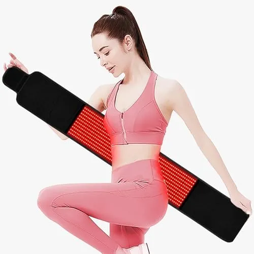 2024 New Red Light Therapy Belt Large Capacity 300 Dual-Wavelengt<wbr/>h Red LED Be...