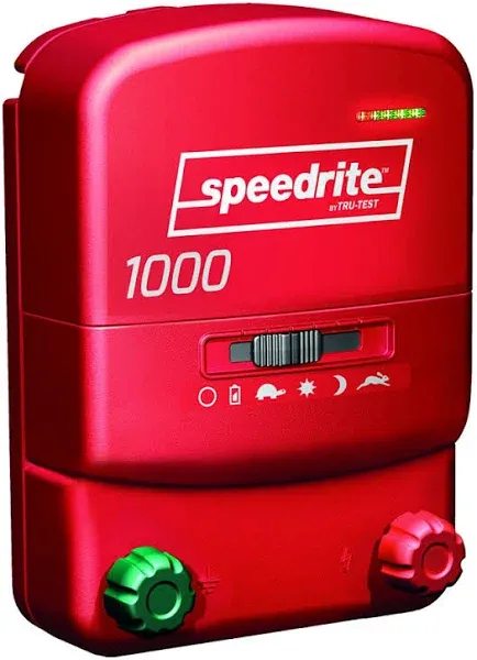 Speedrite 1000 Energizer Electric Fence Chargers