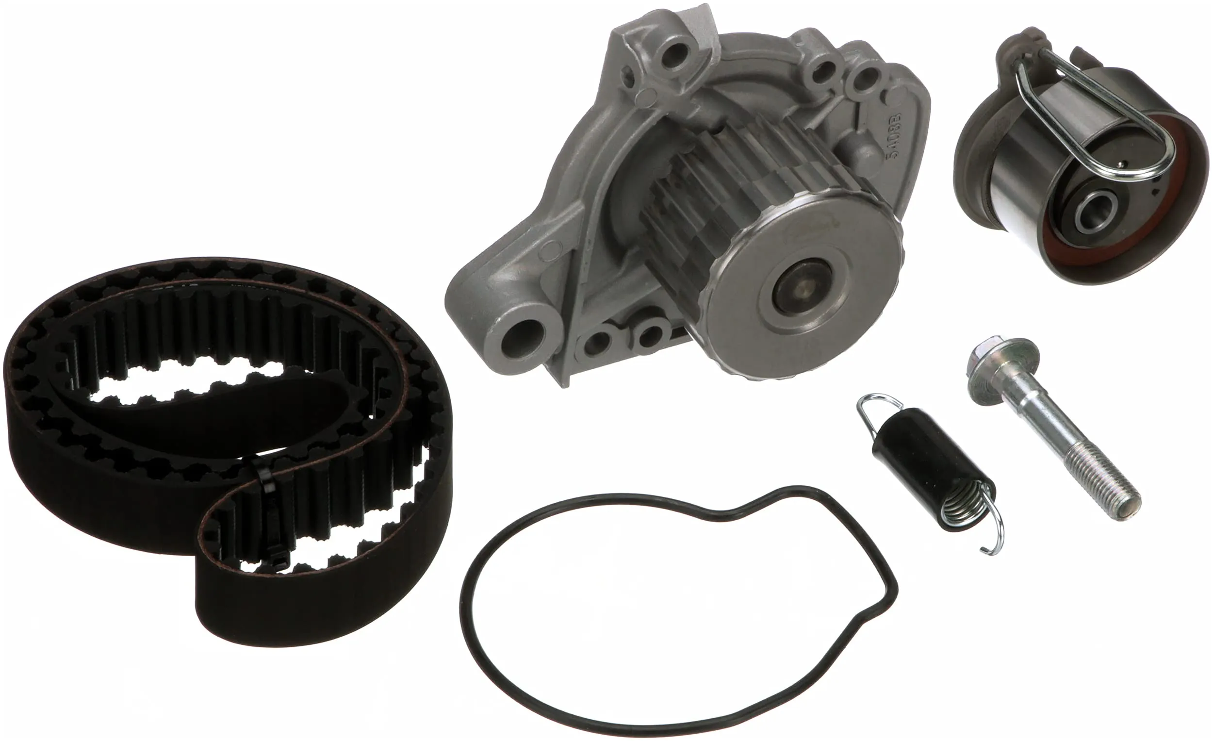 Gates PowerGrip OE Exact Timing Belt Component Kit with Water Pump for 2001-2005 Honda Civic