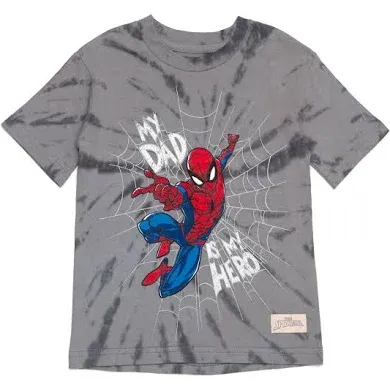 Marvel Spider-Man Matching Family Father's Day T-Shirt Toddler to Adult