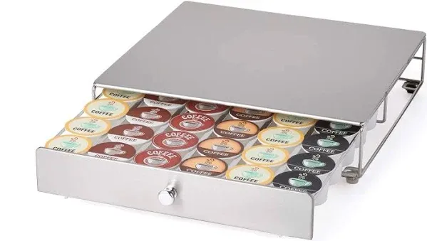 Nifty Keurig Brewed Stainless Steel K-Cup Rolling Drawer