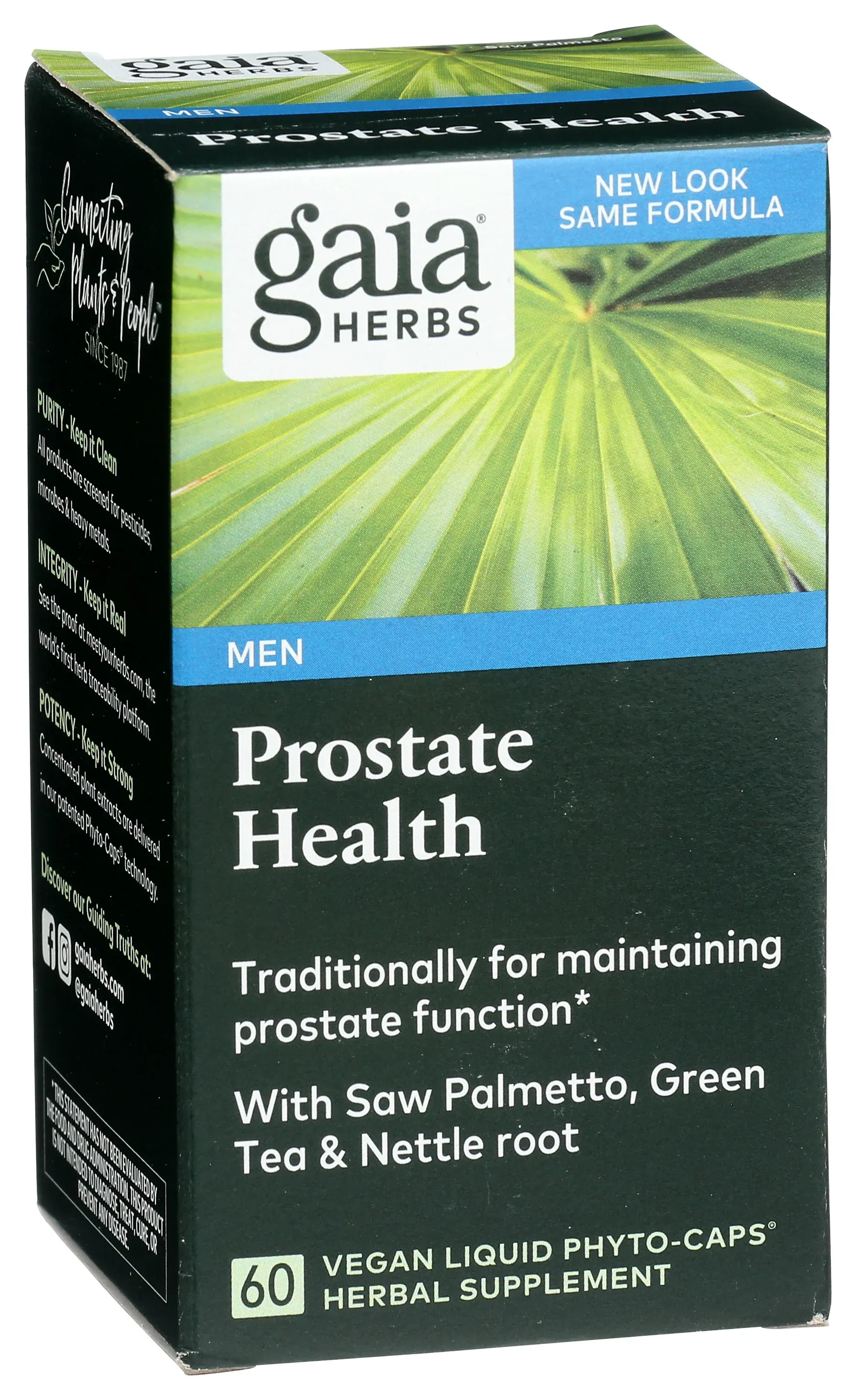 Gaia Herbs - Prostate Health - 120 Vegan Liquid Phyto-Caps