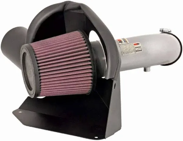 K&N 07-10 Nissan Altima 2.5L Silver Typhoon Short Ram Intake