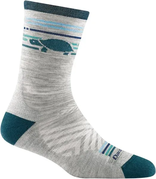 Darn Tough Women's Pacer Micro Crew Ultra-Lightweight with Cushion - 1050 Merino Wool Socks for Running