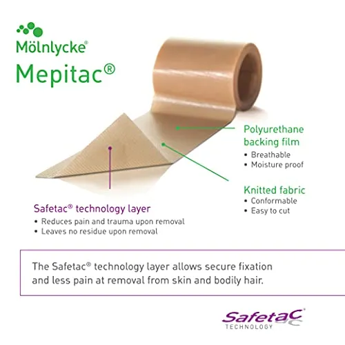 Mepitac 2 x 300 cm or roll non-sterile by mlnlycke health care gmbh