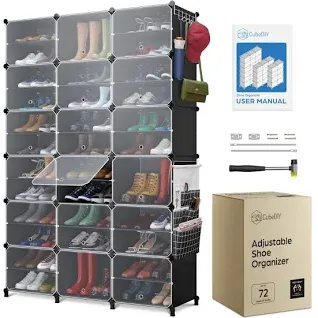 CUBEDIY Shoe Organizer Cabinet