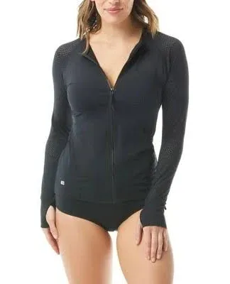 Beach House Sport Ava Zip Front Rash Guard