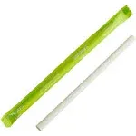 Sorbos Lime Flavored Edible Sustainable Straws - Box of 200 - 7.5"L