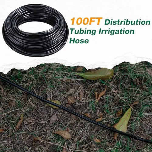 Bonviee 100ft 1/4 Inch Blank Distribution Tubing