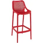 Compamia Air Bar Stool Set Of 2, Red