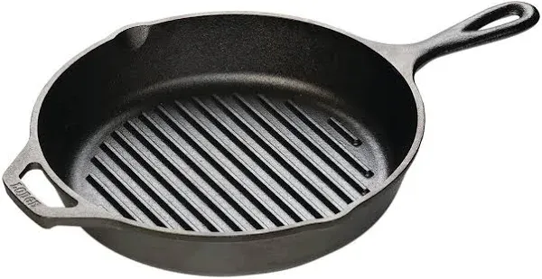 Lodge Mfg Co Lodge Cast Iron Grill Pan Skillet